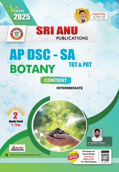 AP DSC-SA Botany EM TGT & PGT